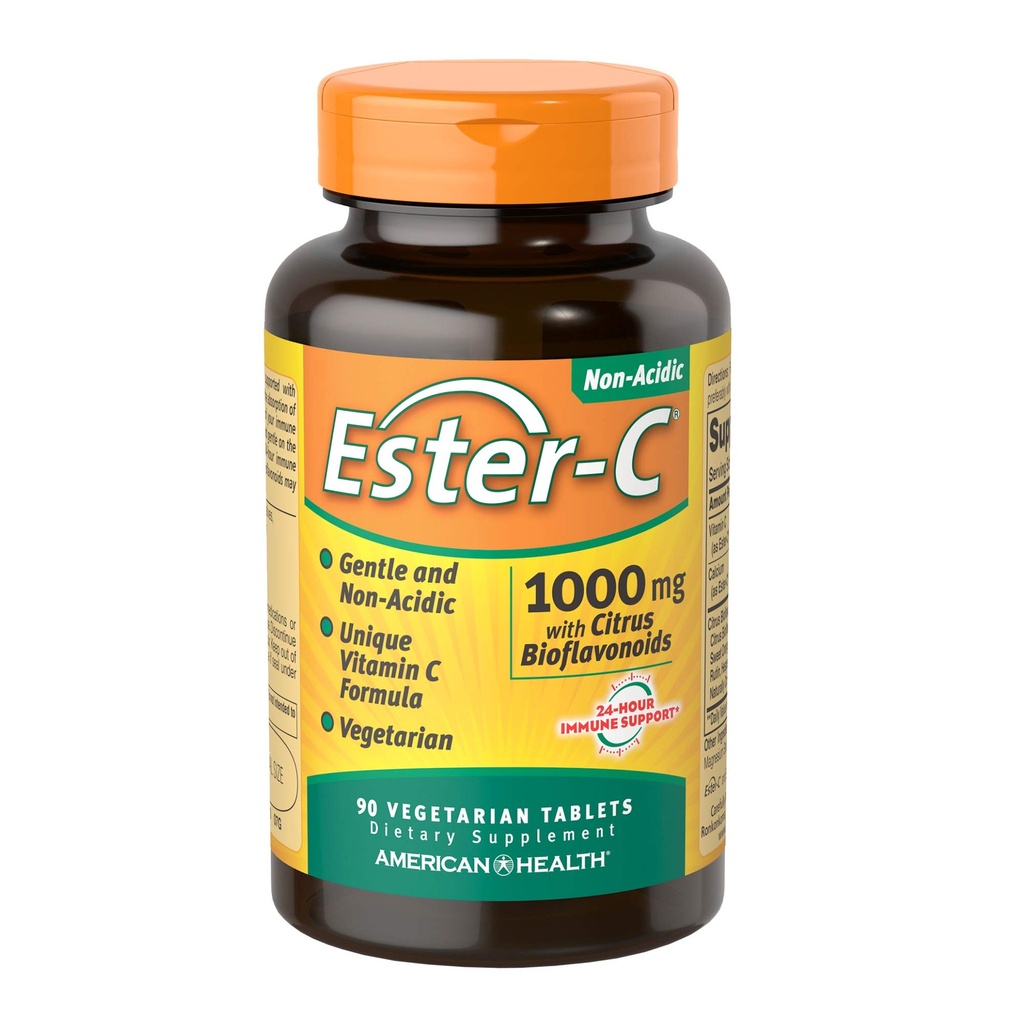American Health Ester- C z bioflavonoidi Citrus, 1000 mg, 90 tablet