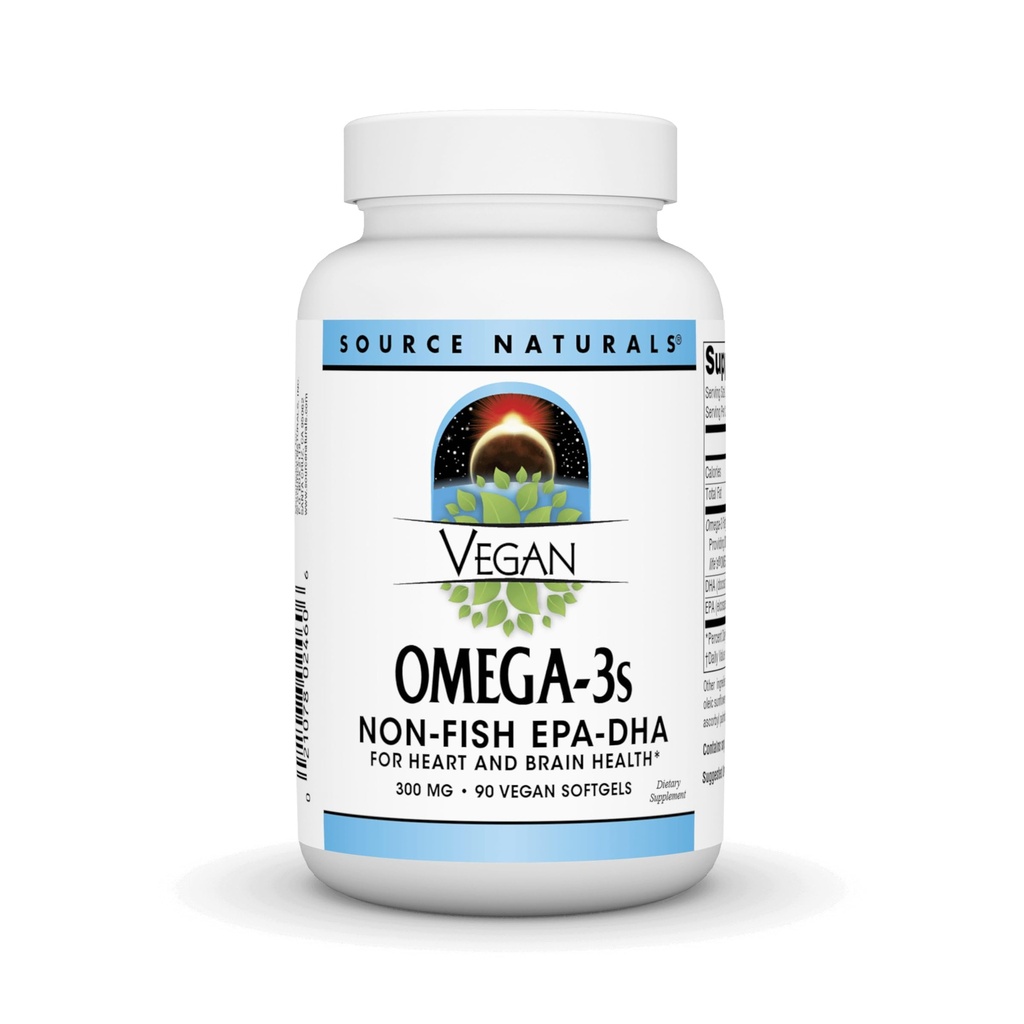 Vir Naturals Vegan Omega 3s Epa-Dha* 300 mg - 90 Softfgels