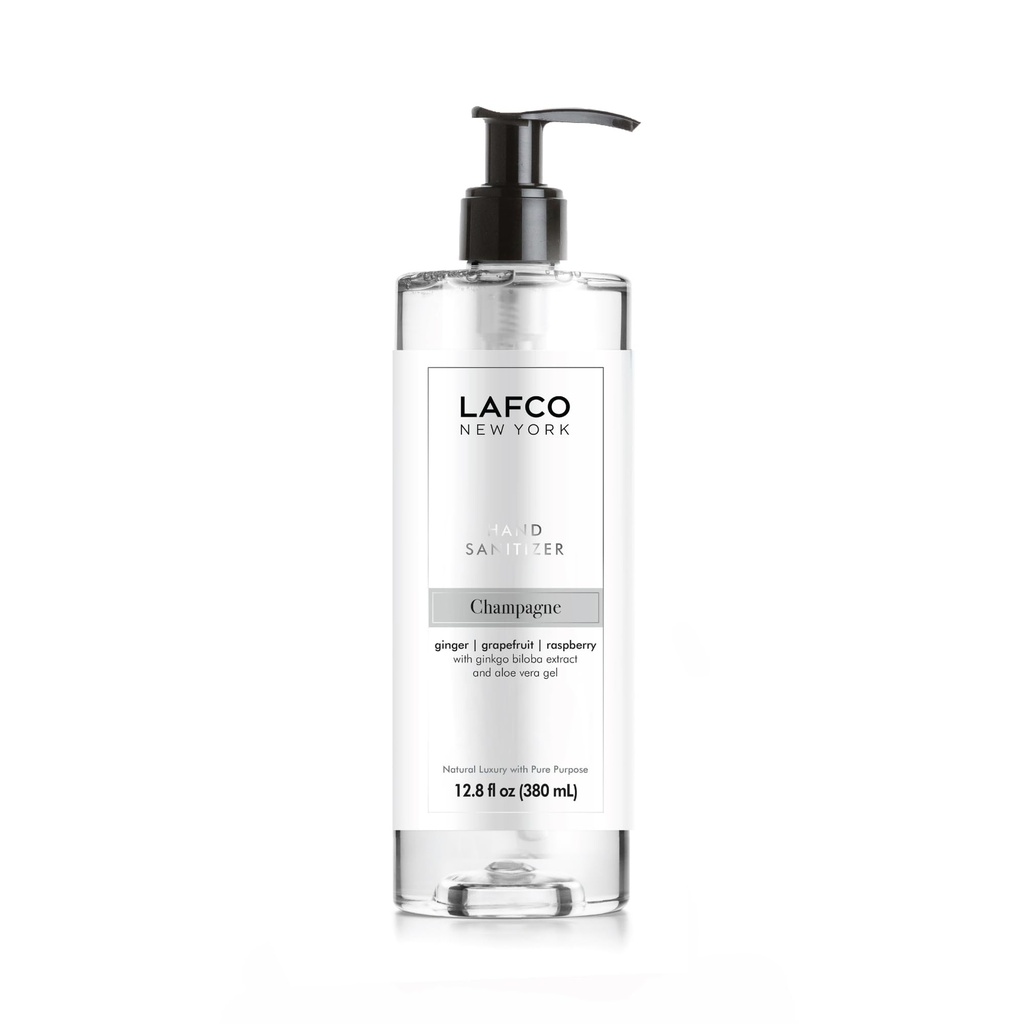 LAFCO NEW YORK Hand Sanitizer, Champagne - 12.8 fl oz - Purifies & Hydrates - FDA Approved - Cruelty Free