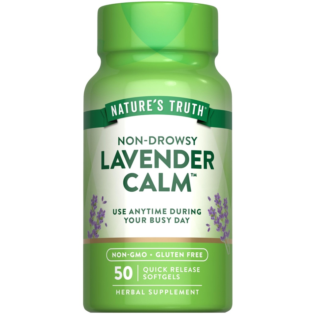Resnica narave sivender Calm Softgels Oralno dopolnilo 