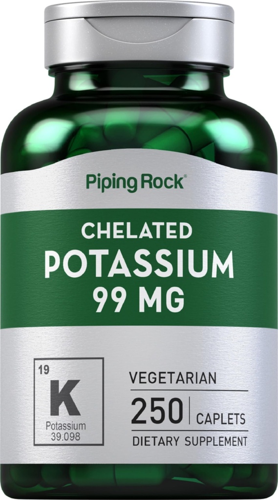 Piping Rock kelirani kalij dodatek 99mg 