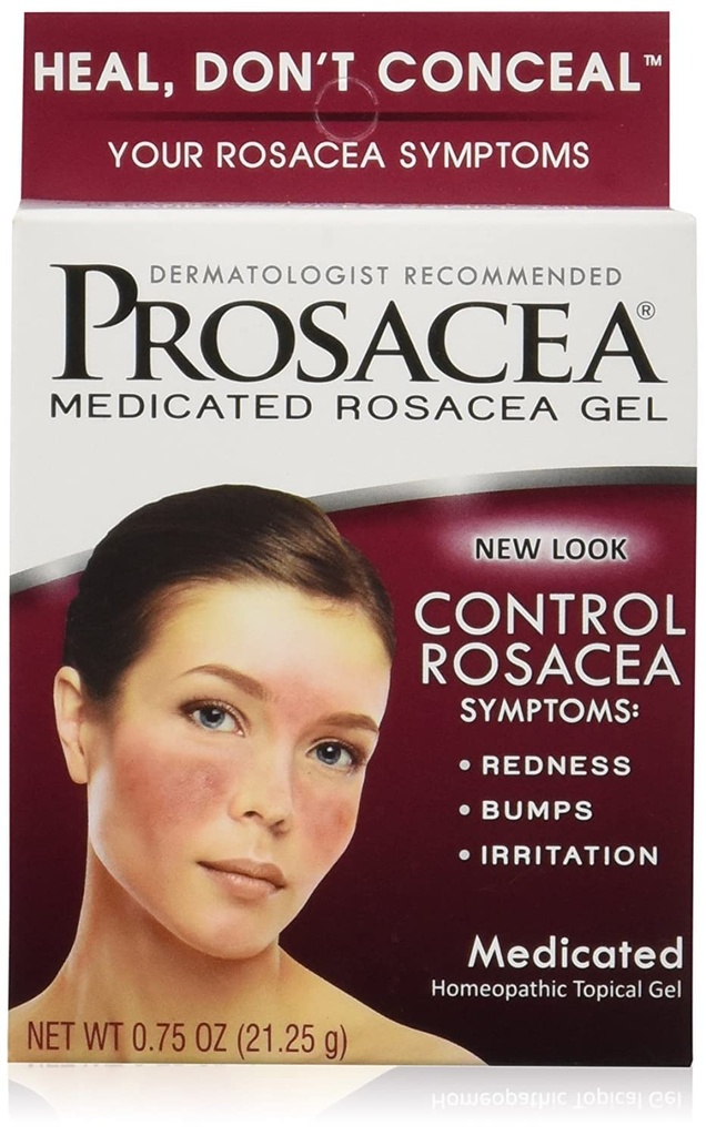Prosacea Rosacea Relief Gel, 0.75 Ounce (Pack of 3)
