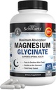 BioSchwartz Magnezij Glicinat 500 mg Kapsule (120 Mini kapice) Maksimalna absorpcija Magnezij dodatek za zdrave živce mišice Srčni razpoloženj in podporo za spanje (Vegan, Gluten-free, Ne-GMO)