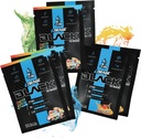 eFlow Nutrition ENRAGE črna preworkout vzorčna pakiranja - potovalna pakiranja - Visoka stim energija, črpalka, moč, vzdržljivost, fokus, nootropna formula - Sour Gummy & Sour Mango Flavor (6 paketov)