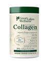 Velika jezera Wellness Kolagen Peptide Prašek za kožo, lase, nohte, sklepe in prebavljanje - nearomatizirano - hitro raztapljanje hidrolizirano, ne-GMO, Keto, Košir - 10 oz
