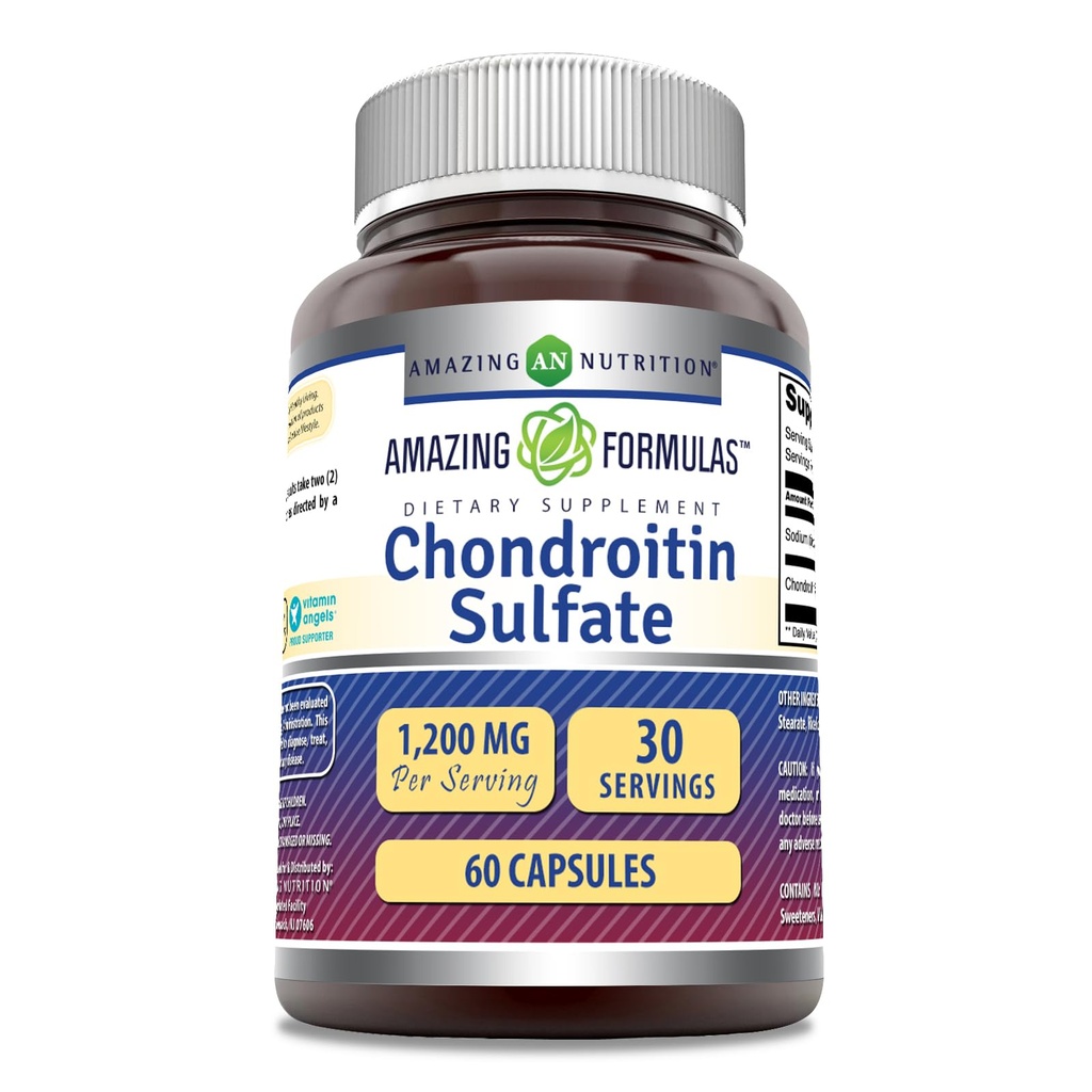Neverjetne formule Chondroitin Sulfate 1200 mg na serviranje dodatek 