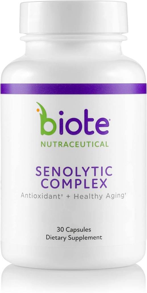 Biote Nutraceuticals - SENOLITIC Complex - Antioksidanti + zdravo staranje (30 kapsul)