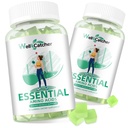 EAA Gumies Essential Aminokisline - 60 dni Nabava vseh 9 Essential Aminos in vseh razvejanih Chain Aminos (BCAA) Sladkor brez mišične regeneracije Energy Support Non GSO Green Apple Flavor