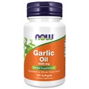 NOW Foods Supplements, česnovo olje 1500 mg, Serving Size enakovredno celi česen Clove, 100 Softgels
