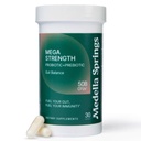 Mega-Strain 50 milijard CFU probiotiki + Prebiotiki 30 Caps Probiotiki za ženske in moške - Ohraniti dobro flora probiotik & prebavni zdravje - Ni hladilnik zahteva probiotiki Lactobacillus Rhamnosus