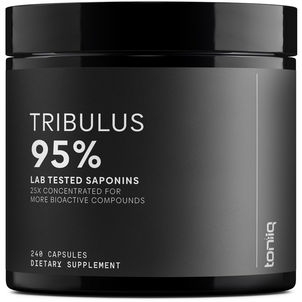 Tribulus Terrestris za moške - Ultra visoka moč 25:1 Izvleček s 95% saponinov - 1300mg Pure & Koncentrirana Formula - laboratorij tretje stranke Testirano za čistost in kakovost - 240 kapsul