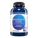 MD. Life Magnezijev oksid 400 mg Kapsule - visoka absorpcija Magnezijev dodatek za Cramps, spanje in žilno zdravje - 30 kapsul - tablete za ženske, ki ne vsebujejo GMO