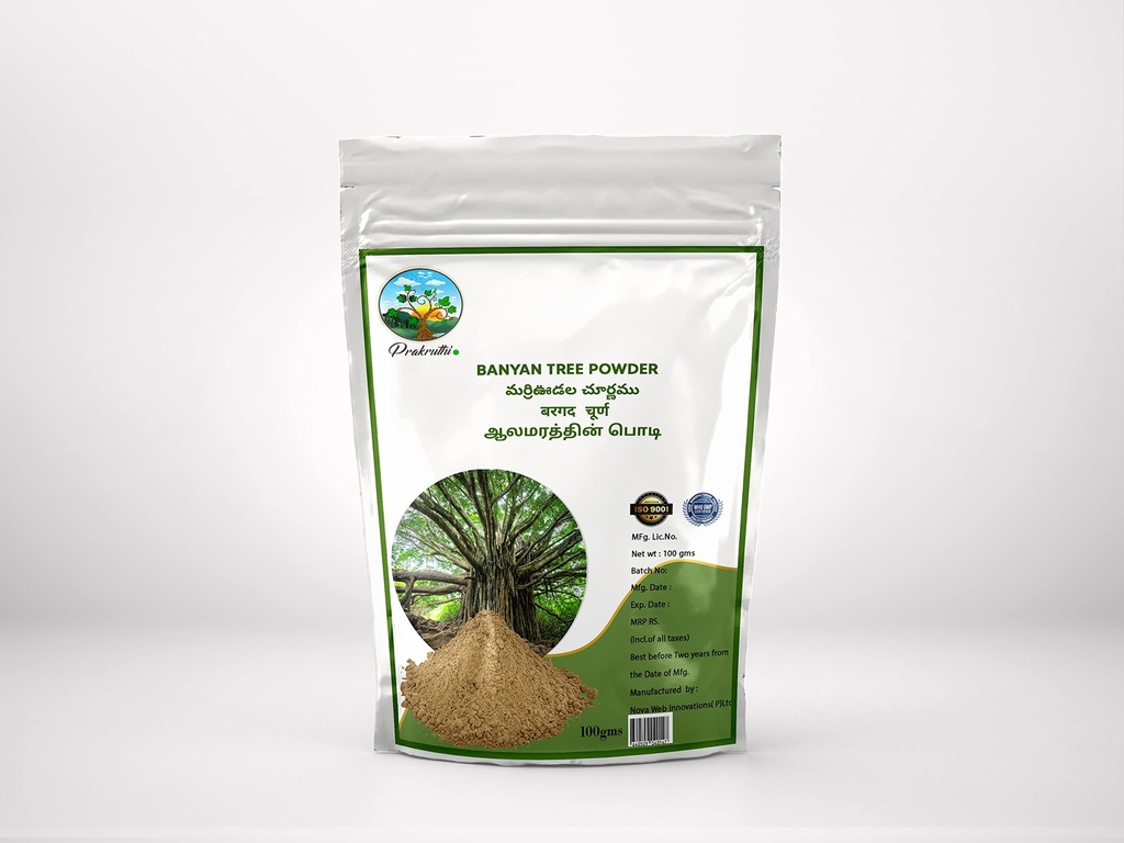 Prakruthi Banyan Tree Powder 100G