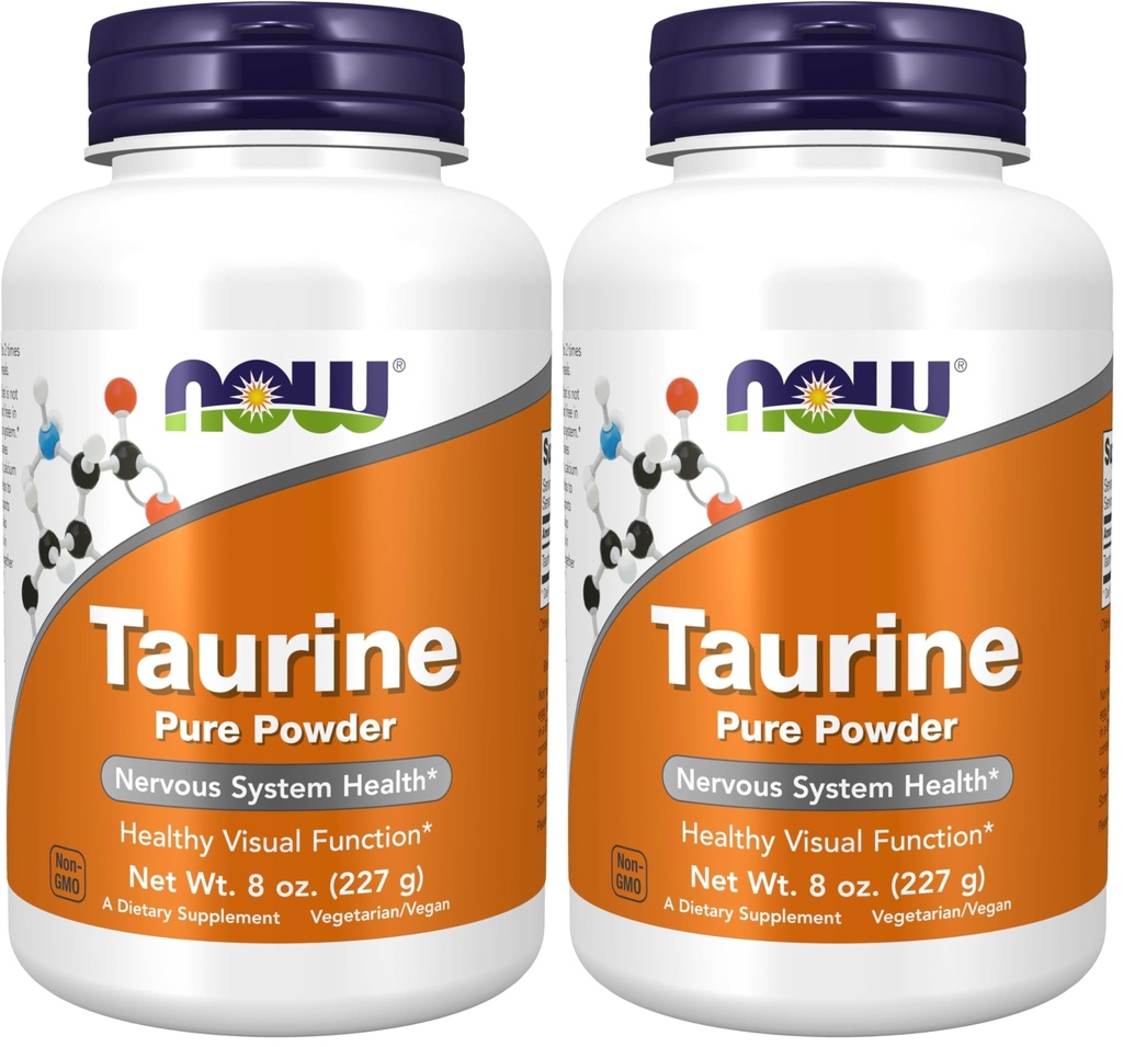 Zdaj dopolnila, Tavrin Pure Powder, Zdravje živčnega sistema*, Aminokislina, 8-Ounce (paket z 2)
