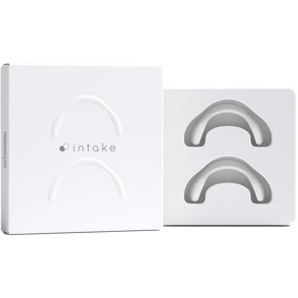 Intake Breathing Extra Intake Bands (Pack of 2), Extra-Large (L2), Matte White. (Tabs NOT Included)