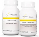 Integrativni terapevtski paket z aktivnim B-kompleksom, 60 kapsul in L-teanina, 60 kapsul - aktivni B-kompleks za podporo energetske presnove z 8 B-vitamini* - L-teanin za podporo sproščenemu stanju