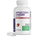 Bronson Apple Cider Vinegar 3000 MG na serviranje dodatne moči - ne-GMO, 200 vegetarijanske tablete