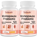 Menopause dopolnila za ženske, 120 milijard CFU probiotik, 13-v-1 zelišča in botanični kompleks, za Hormone Menopause, Hot Flashes, nočno potenje, Mood Swings, Sleep disturbances, Vegan, 120 Caps