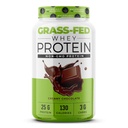 Nutrologija Grass Fed Whey Protein Powder, Kremasta čokolada Okus, Podpira Lean Muscle Recovery & Performance, Hladno predelana trava Fed Whey and Amino Acid Powder, Shake, Mešanica ali Bake, 28 Servisi