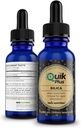 QuikPlus Tekoči mineralni dodatek za odrasle – Vegan, Gluten-free, vse naravne, zelo biorazpoložljiv – 2 oz Steklenica (Silica)