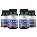 Swanson Apigenin-Bioflavonoid dodatek naravna prostata podpora-Metabolizem in živec zdravje podpora-lahko podporo spanje in sprostitev 90 Caps, 50mg vsak 4 paket