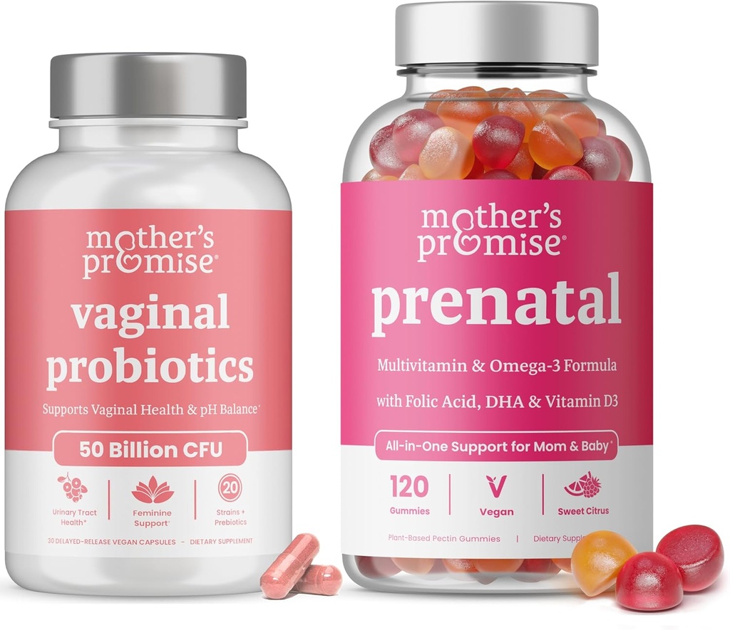 Materina obljuba predporodni vitamini in vaginalni probiotiki za ženske