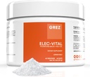 GREZ ELEC-Vitalni elektroliti v prahu brez sladkorja - hidracija v prahu, keto elektroliti brez sladkorja - popolna mineralna podpora, natrij, kalij, magnezij, cink - 60 servivi