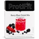 ProtiFit - mešanica z visoko vsebnostjo beljakovin v prahu, 15g beljakovin, nizkokalorične, brez sladkorja, kompatibilne, 7 obrokov na škatlo (Berry Blast)