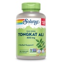 SOLARAY Tongkat Ali 400 mg - Longjack Tongkat Ali za moške - Zeliščna podpora za zdravje in vitalnost moških - Vegan, Non-GMO, Laboratorij preverjen - 180 Serving, 180 VegCaps