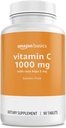 Osnove - Vitamin C, 1000 mg z Rose Hips 5mg, 90 tablet (1 na odmerek), Gluten Free