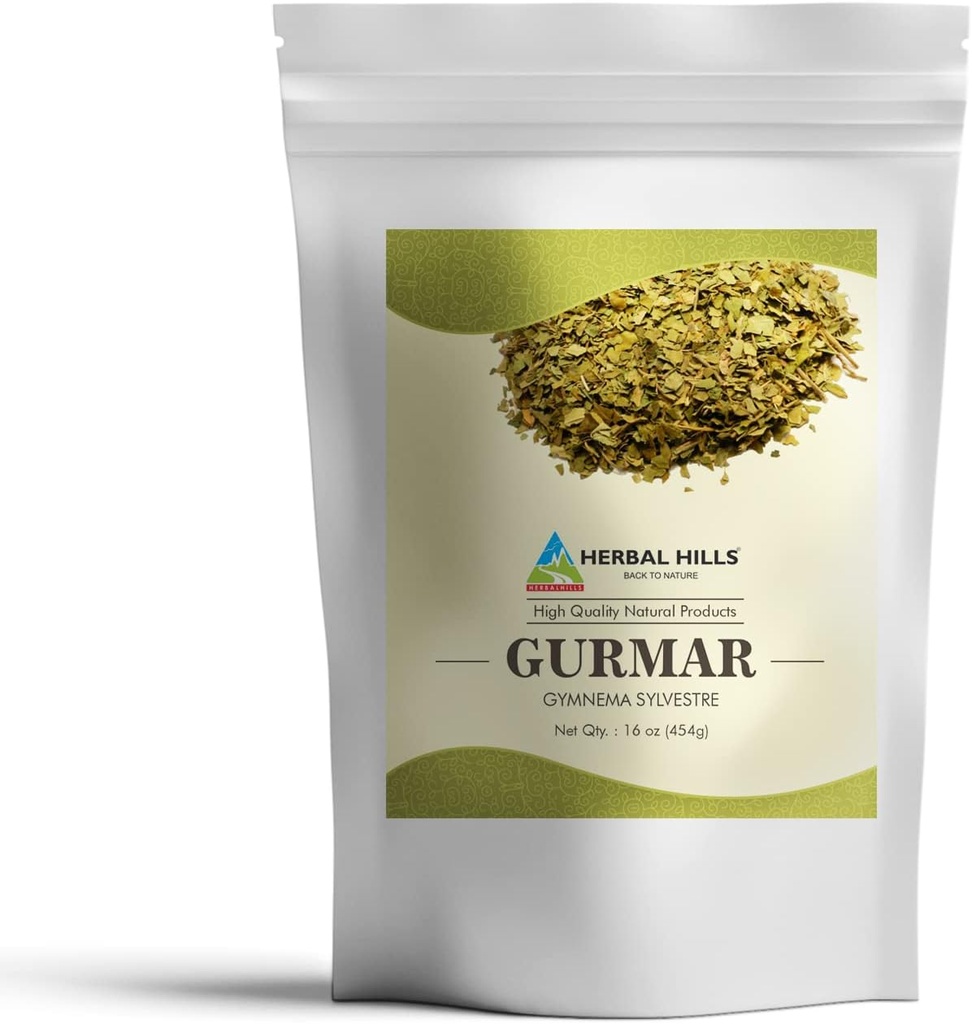 HERBAL HILLS Gurmar Powder (Gymnema sylvestre/Naravni Gudmar Leaf/Leafs Powder) 