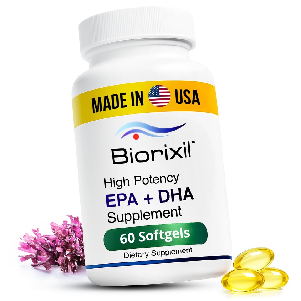 Vegan Omega 3 Dopolnilo High Potency EPA DHA Omega 3 Dodatek iz Algae Oil Enostavno pogoltniti majhne mehke gel kapsule.