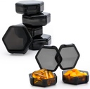Majhne tablete Box, 7 Packs Travel Pill Case, Prenosni BPA Free Mini Organizator za žepno torbico, Dnevno Medicine Vitamin Container, Ribje olje in dodatno skladiščenje