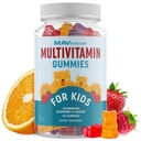 Kids Multivitamin Gummies | Vitamins A, B, C, D & Zinc for Immunity, Growth & Development | Daily Multivitamins for Children Ages 2+ | Non-GMO, Third-Party Tested Mixed Fruit Supplement | 60 Gummies