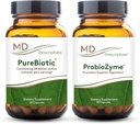 Predpisi za MD PureBiotic in ProbioZyme Bundle - Prebavne in Gut Health Supplement - 60 kapsul/90 kapsul