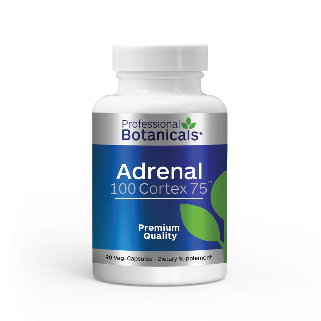 Professional Botanicals Adrenal Cortex dodatek, Adrenal Health dodatek podpira zdravo Adrenal Gland funkcijo - 90 Veg kapsule