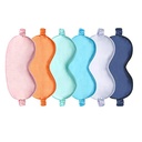 Silk Satin Eye Mask Color Assorted 6-Pack Smooth Sleeping Mask Eye Shade
