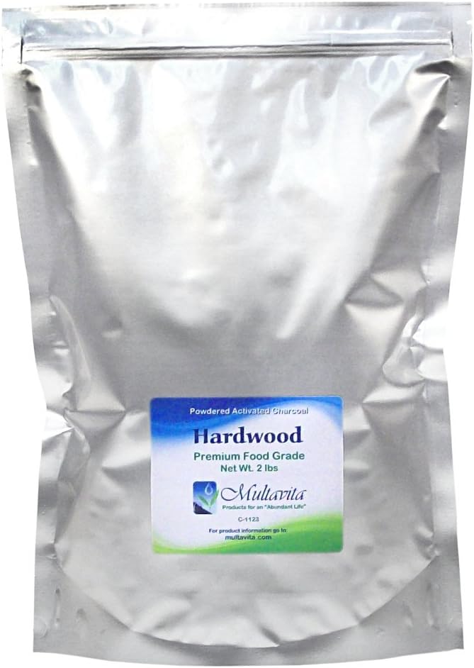 2 lb Trd les Aktiviran Charcoal prašek v Mylar Bag