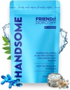 Lepe, Marine Collagen tablete Okrepljene z Aloe Vera, hidroliziran kolagen dopolnila za moške, 60 kapsul na vrečko
