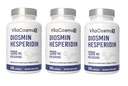 Diosmin Hesperidin 1200 mg Complex, 240 Capsules, Citrus Bioflavonoids Rich Fruit Extract, 100% Vegetarian, Non-GMO & Gluten Free (240 Count (Pack of 3))