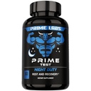 Nočna dolžnost Prime Labs - nočni testosteron Booster in podpora za spanje - PM Rest & Muscle Recovery Supplements - 60 Count