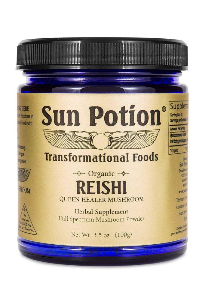 Sun Potion Reishi Powder iz gob (Organic) - (100g)