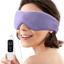 YFONG Heated Eye Mask, Warm Eye Compress Mask for Dry Eyes, Sleep Mask