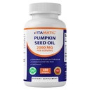 Vitamatsko olje bučnega semena 2000mg kapsule softgela na obrok - 180 Mehkužci - 1000mg na softgel