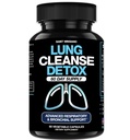Lung Cleanse Detox, 60 Day Cleanse - Podpira pljučno zdravje v Bronhialnih in dihalnih sistemih - Stop & Stop Kajenje Aids - Zeliščni Detox za pljuča