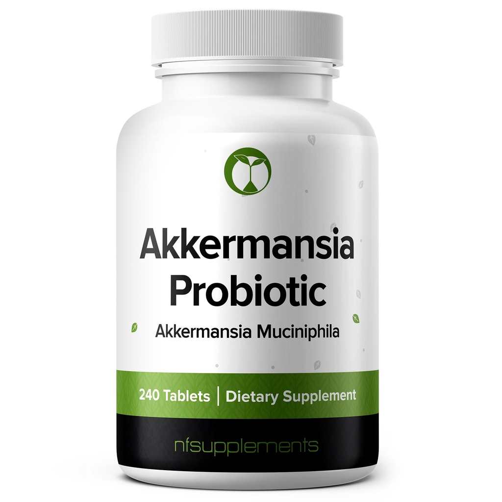 Akkermansia Muciniphila Probiotic dodatek 240 Tablete 100 milijonov AFU Probiotiki za moške in ženske podpira črevesno digestivo in Gut zdravje (240, Akkermansia Muciniphila)