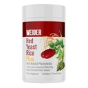 Weider Red Yeast Rice Plus 1200mg, z 850mg naravnih fitosterolov, Gluten brezplačno, en mesec dobave
