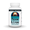 Vir Naturals L- Proline & L-Lysine, 550mg - 60 tablet