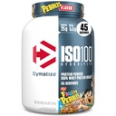 Dymatize x Fruity Pebbles ISO100 Whey Protein Powder Izolat, 25g beljakovin, 5,5g BCAA, 120 Cal., Gluten Free, 1g maščobe, 1g sladkorja, 2g ogljikovih hidratov (45 servingov)