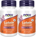 NOW Foods Lutein 10 mg softgels, 120 (Pack z 2)